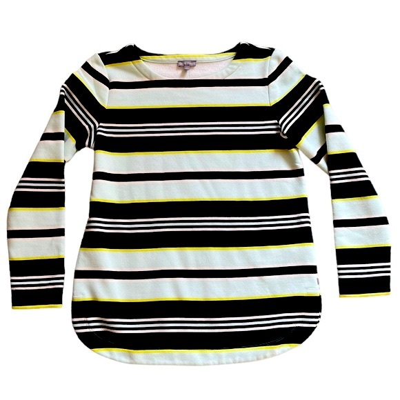 Talbots Tops - Talbots Long Sleeve Striped Sweater | Women's S